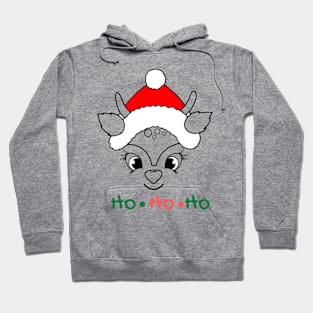 Ho ho ho deer Hoodie